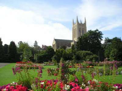 Abbey Gardens and St Edmundsbury Cathedral